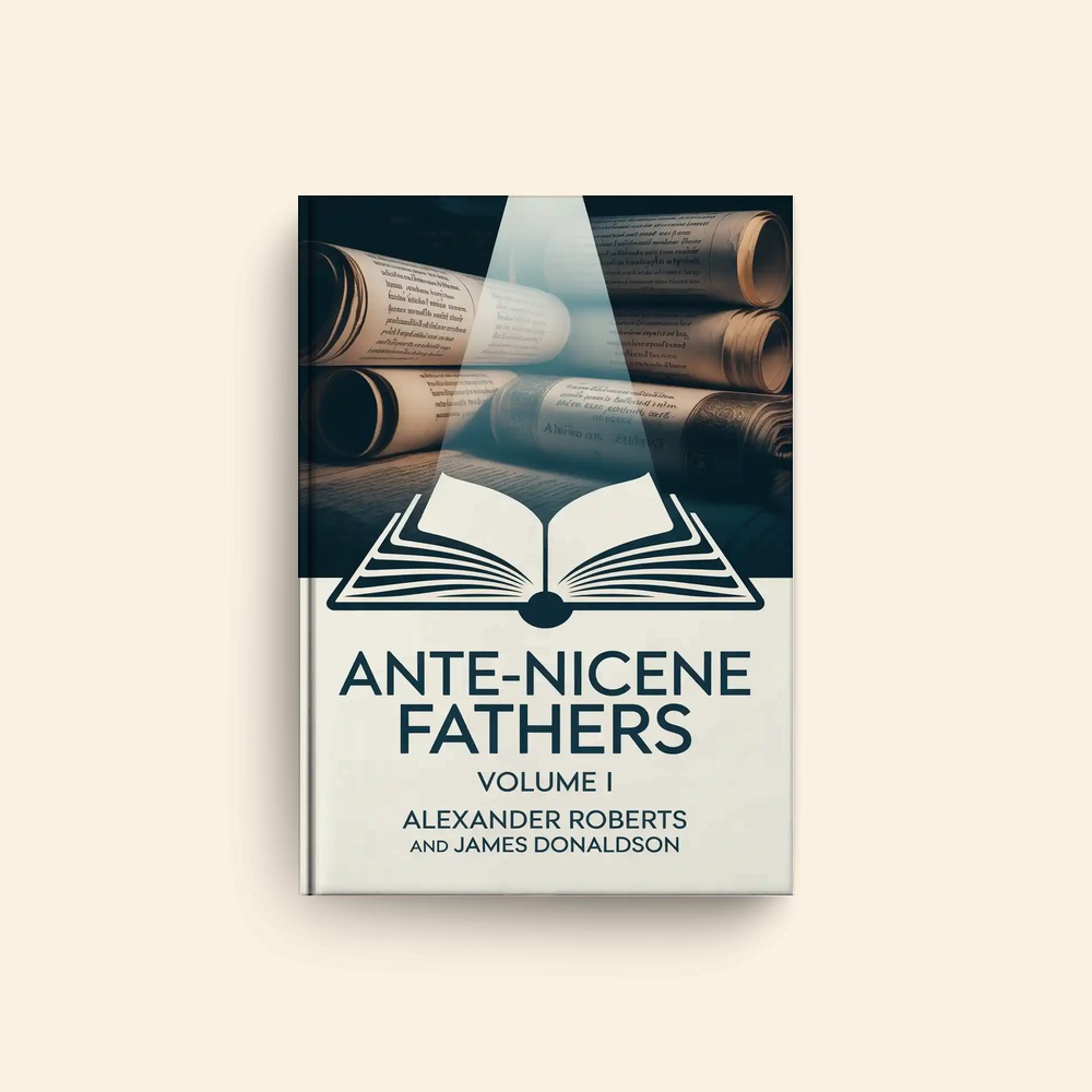 Ante Nicene Fathers Vol I by Alexander Roberts, James Donaldson