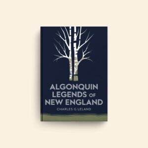 Algonquin Legends Of New England by Charles G Leland