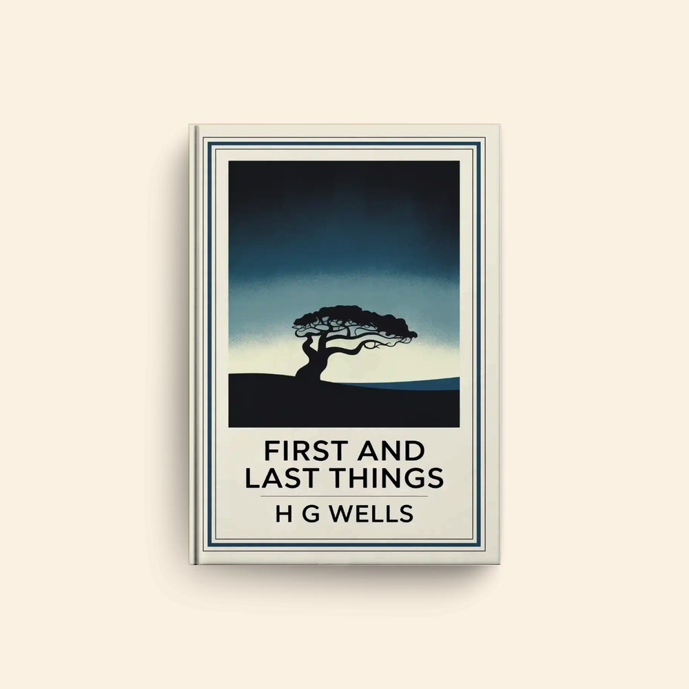 First And Last Things by H G Wells