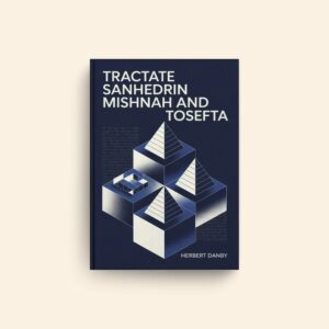 Tractate Sanhedrin Mishnah And Tosefta by Herbert Danby