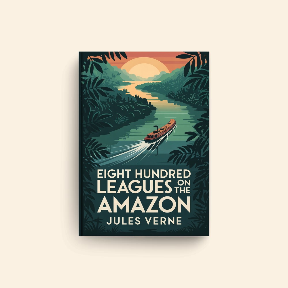 Eight Hundred Leagues On The Amazon by Jules Verne